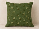 Olive Green Evergreen & Berry Pillow Cover